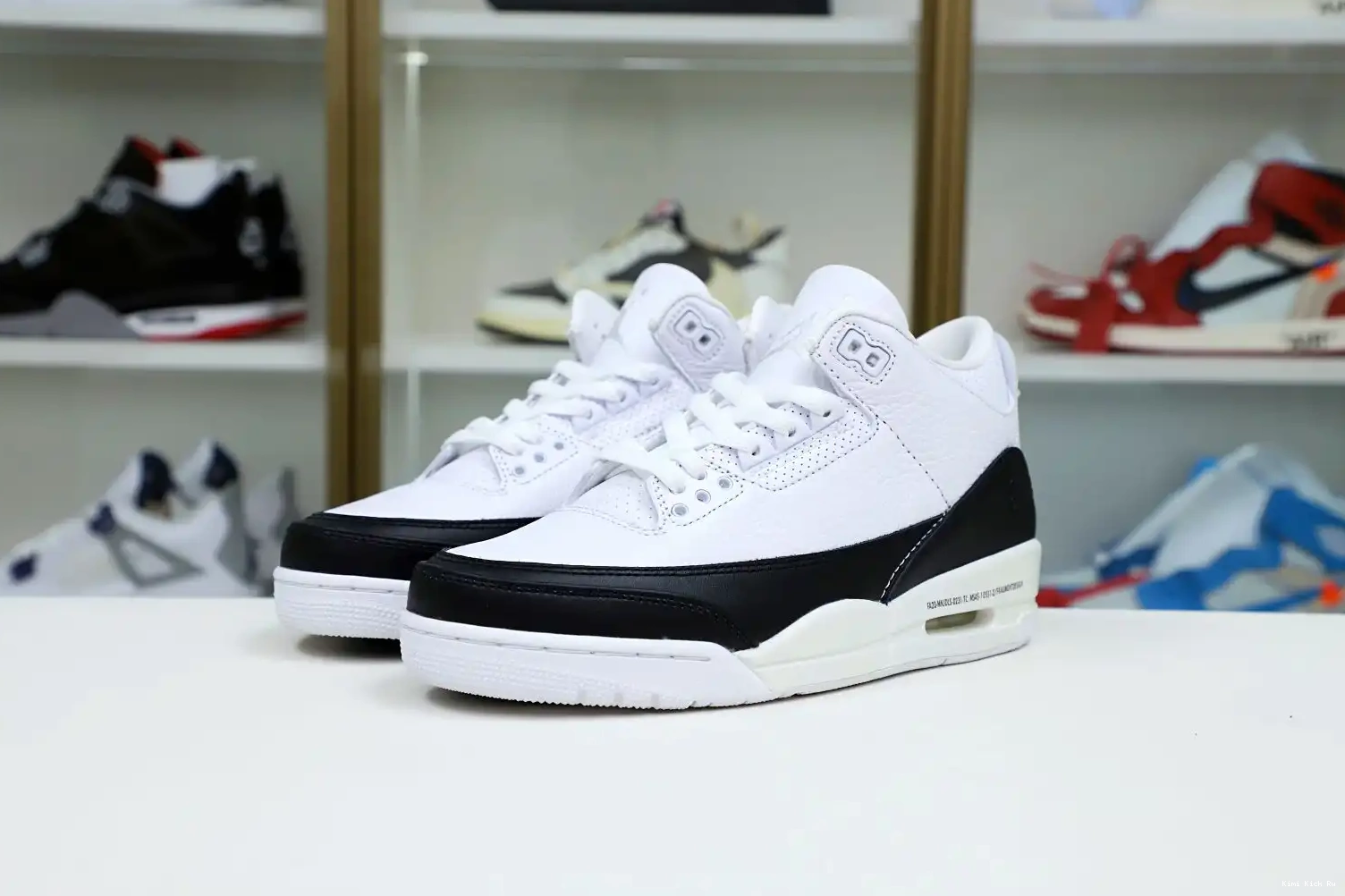 FRAGMENT RETRO X 3 SP JORDAN Kimikick DESIGN AIR 'WHITE' 0707